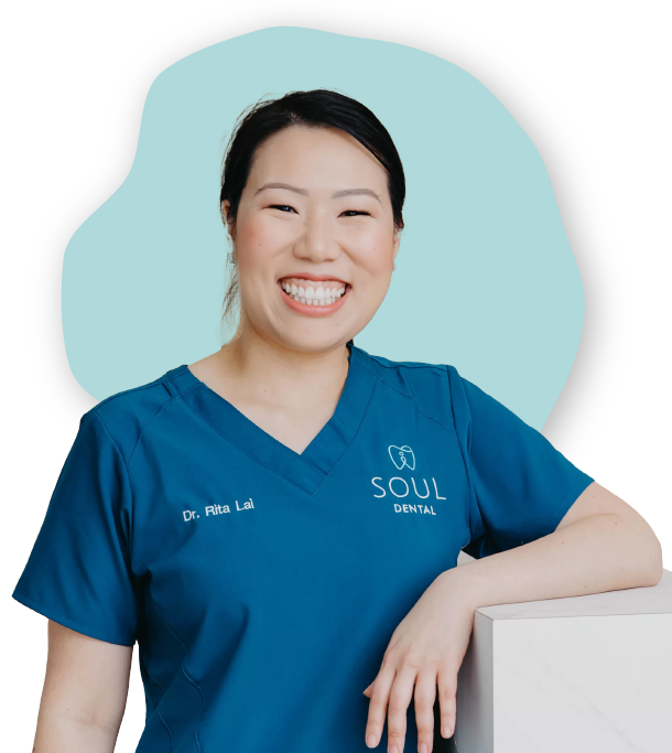 Dr Rita Lai with dog