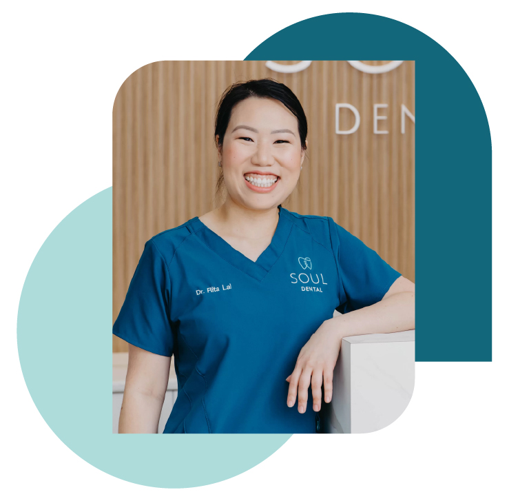 Dr Rita Lai with dog